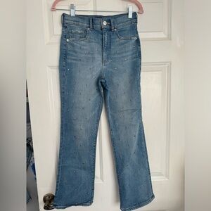 Funky Flare Sparkly Jeans